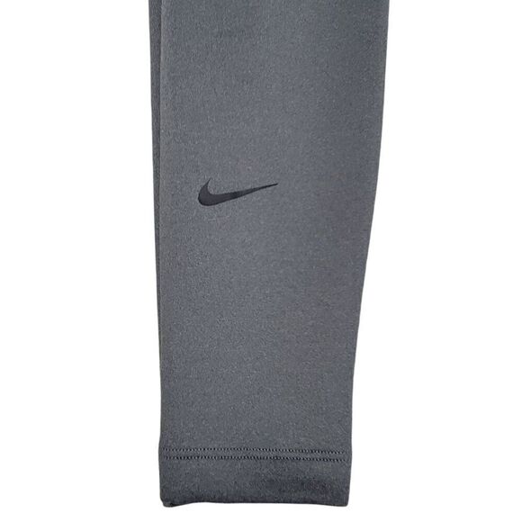 Nike Leggings Womens Size XS Therma Fit One Full Length Mid Rise Gray Athleisure - Picture 16 of 16